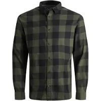 Jack & Jones Gingham Twill Langarmhemd