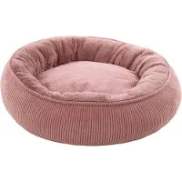 Flamingo Katzenbett Colette rund altrosa