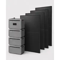 Growatt Balkonkraftwerk 800W Premium All in One mit 1920 Wp Back-Contact Modul und 8192Wh Speicher