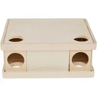 Karlie Wonderland Rody Cleverinth - Nagerspielzeug - Holz - Natur - 22x19x10 cm