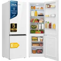 Heinner HC-HM262E++, 262 l, Freistehend, E, 40 dB, NoFrost-Funktion (Gefriereinheit), 3,2 kg/24h