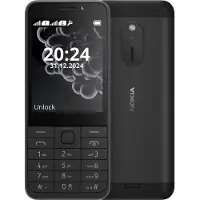 Nokia Mobiltelefon 230 (2024), 2,8" TFT LCD, Dual SIM, 2G, Schwarz