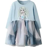 Name it Sori Frozen Langärmliges Kurzes Kleid