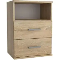 Masseno NACHTTISCH NOCTA 48/65,5/35 cm Sonoma Eiche