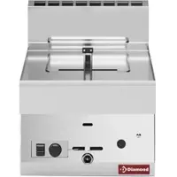 Diamond Gas Friteuse 1 Becken 8 Liter -Top- (G65/F8-4T-N)