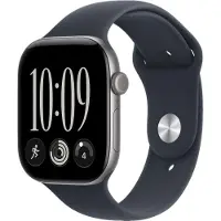 Apple Watch Series 12 GPS 46mm Space Grey Aluminium Case with Navy Blue Sport Band - M/L