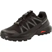 Salomon Laufschuh "SPEEDCROSS PEAK GORE-TEX", Damen, Gr. 38, Synthetik, schwarz, Synthetik, Textil, Schuhe Laufschuh, für mehr Grip - wasserdicht