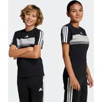 Adidas "J 3S TIB T" für Kinder, mit Rundhalsausschnitt, Kurzarm, ohne Verschluss