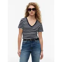 Tommy Hilfiger "CODY V-NECK SHORT SLEEVE" mit V-Ausschnitt, Baumwolle, Slim Fit