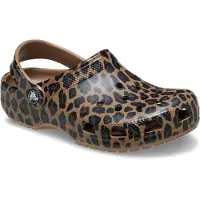 Crocs Clog Kids Classic Animal Sepia/Leopard-Schuhgröße 29 - 30