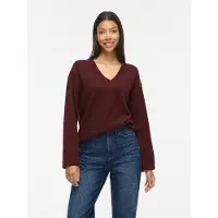 Vila Liga Pullover Mit V-ausschnitt