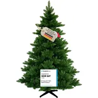RS Trade Weihnachtsbaum „Spessarttanne Classic“ PVC 19001