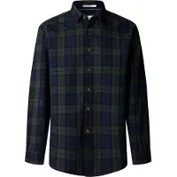 Pepe Jeans für Herren. PM3091428 Hemd Remi grün (XL), Lässig, Baumwolle, Langarm