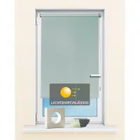 Kutti Heimtextilien "Seitenzugrollo Ida, Lichtschutz, Klemmfix, ohne Bohren, Fixmaß" Lichtschutz ohne Bohren Sichtschutz, Sonnenschutz
