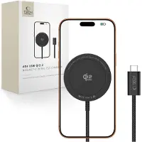 TechProtection A54 MAGNETIC MAGSAFE WIRELESS CHARGER 25W QI2.2 BLACK