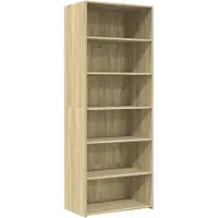 vidaXL Highboard Sonoma-Eiche 70x41x185 cm Holzwerkstoff