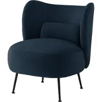 Home24 Loungesessel - Massivholz / Textil