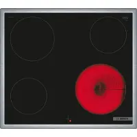 Bosch Serie 4 NKE645GA2E, Schwarz, Integriert, 60 cm, Keramik, Glaskeramik, 4 Zone(n)