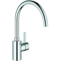 GROHE Eurosmart Cosmopolitan, Ziehen, Chrom, Hebelgriffe, Einzelbild, 1/2", Typ C