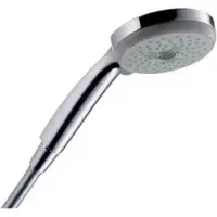 Hansgrohe Croma 100, Handduschbrause mit Kopf, Chrom, Wand