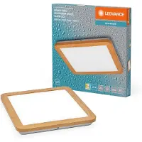 Ledvance ORBIS Disc Wand-/Deckenleuchte mit LED, Holzdekor, 22W, 1800lm, 3000/40