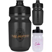 Cube Flow 400 Flasche — schwarz'n'schwarz