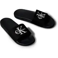 Calvin Klein Pantoletten Ess Slide Cv YM0YM01393 Schwarz 45