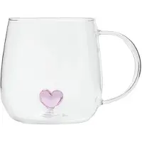 Homla CORAZON Glas mit Henkel, 400 ml