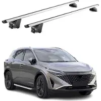 Omac Dachträger Grundtäger für Nissan Qashqai J12 2021-2025 100kg Alu Silber 2x ABE