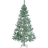 HomeShopXL Künstlicher Baum – 180 cm – mit Schnee