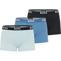 BOSS Packung, 3 Stk. aus Stretch-Baumwolle mit Logo-Bund, mittlere Bundhöhe