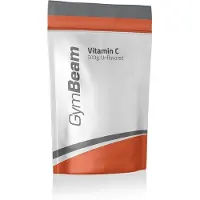 GymBeam Vitamin C-Pulver L-Ascorbinsäure ohne Aroma 500 g