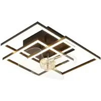 ZMH DECKENVENTILATOR Mit Beleuchtung Qalen 37/37/16.5 cm