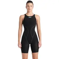 Arena Damen Badeanzug POWERSKIN IMPULSO OB 008603-100 26 - Black-Teal - 26