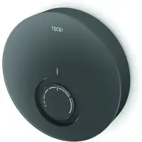 Tece TECEfloor Designthermostat-Blende DT, 77400015, Farbe: Glas schwarz - Gehäuse schwarz