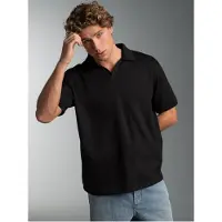 Trigema "Poloshirt DELUXE ohne Knopfleiste" 1