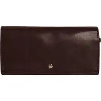 Bugatti Geldbörse "NEAPLES", Damen, braun, Leder, leicht glänzend, unifarben, Kleinlederwaren Geldbörse, echt Leder