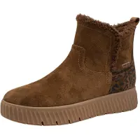 Tamaris Damen Leder Stiefelette Plüsch am Einstieg Pull-On 8-86422-45, Größe:41 EU, Farbe:Mehrfarbig