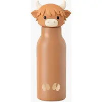 Zazu Highlander Thermo Trinkflasche 400 ml, Braun
