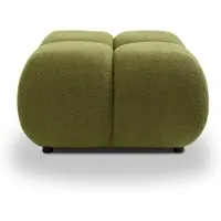Masseno POLSTERHOCKER MODA Modern Sitzhocker, Fußhocker Grün