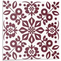 Wallfluent WANDPANEEL 20 Stück 20x20 cm selbstklebend Rosaria