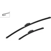 Bosch Scheibenwischer Set Wischerblätter Vorne für TOYOTA Yaris Schrägheck (P9) Rahmenlos