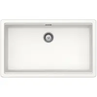 Schock VASCHE BROOKLYN N100XLU BIANCO ASSOLUTO, Aufsatzwanne, Rechteckig, Weiß, 1 Becken, Rechteckig, 694 x 400 mm