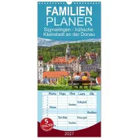 Sonstige Verlage Familienplaner 2027 - Sigmaringen - hübsche Kleinstadt an der Donau mit 5 Spalten (Wandkalender, 21 x 45 cm) CALVENDO