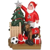 1. FC Köln Gartenzwerg "Weihnachtsbaum"