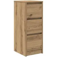 vidaXL Sideboard Artisan-Eiche 29,5x34x76 cm Holzwerkstoff