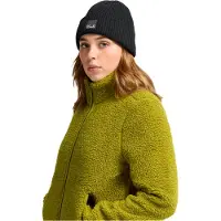 Jack Wolfskin Beanie "PERGAMON BEANIE", Damen, Gr. M, beige (oyster), Polyester, Mützen Beanie, Strickmütze, winddicht, warm