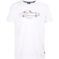 Petrol Industries - T-Shirt mit Aufdruck Bluefront Herren - Weiß
