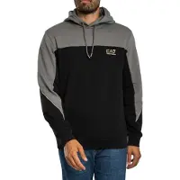 Emporio Armani Train Athletic Colour Block M Hoodie RN black beauty (UC001) XL