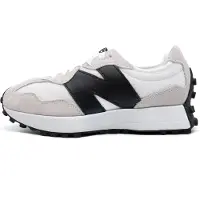 New Balance 327 Wildleder-Sneaker, Weiß 46.5 EU